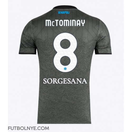 Camiseta SSC Napoli Scott McTominay #8 Tercera Equipación 2024-25 manga corta